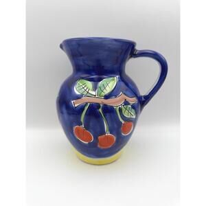 Vintage La Musa Italian Art Pottery Pitcher